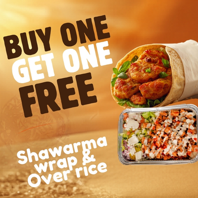 BOGO OVER RICE FREE